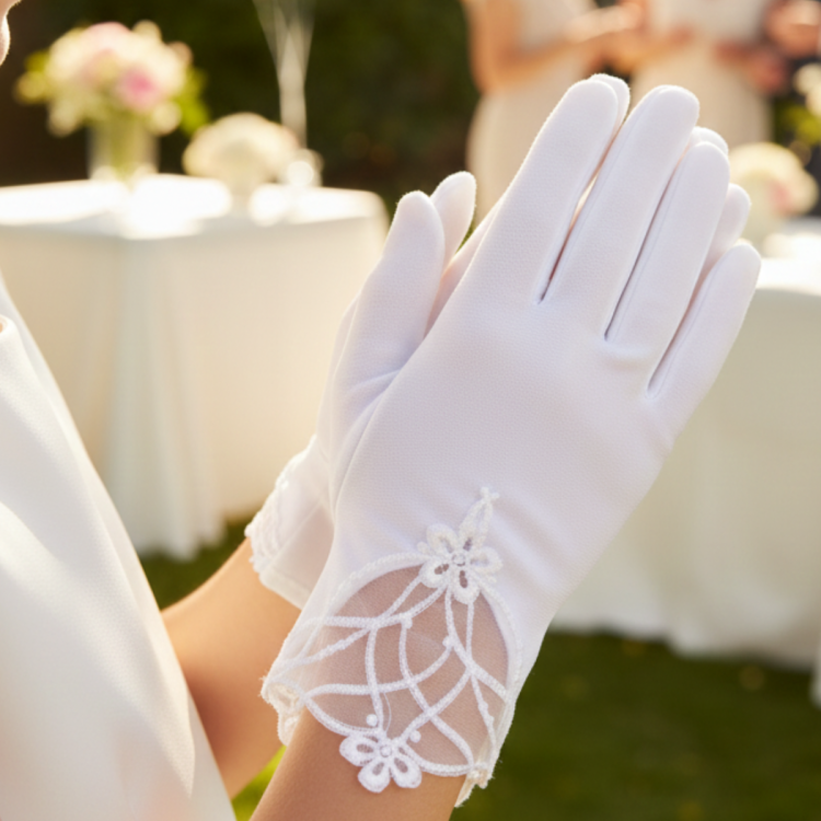 Rękawiczki komunijne R10