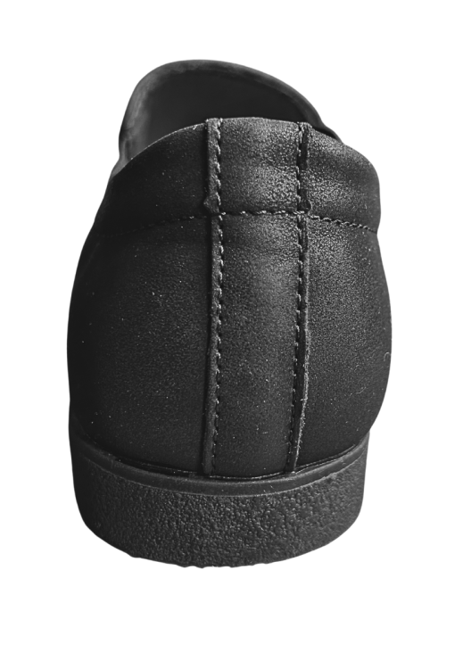 Buty wsuwane komunijne czarne