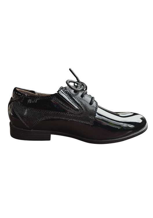Buty lakierowane komunijne czarne