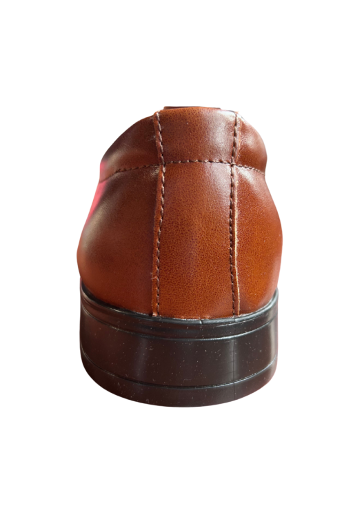 Buty brązowe komunijne