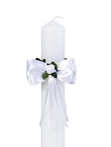 Profitka komunijna ozdoba na świecę