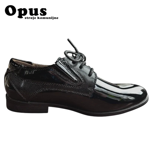 Buty lakierowane komunijne czarne