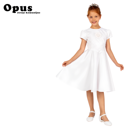Sukienka krótka komunijna Milena /opus stroje komunijne